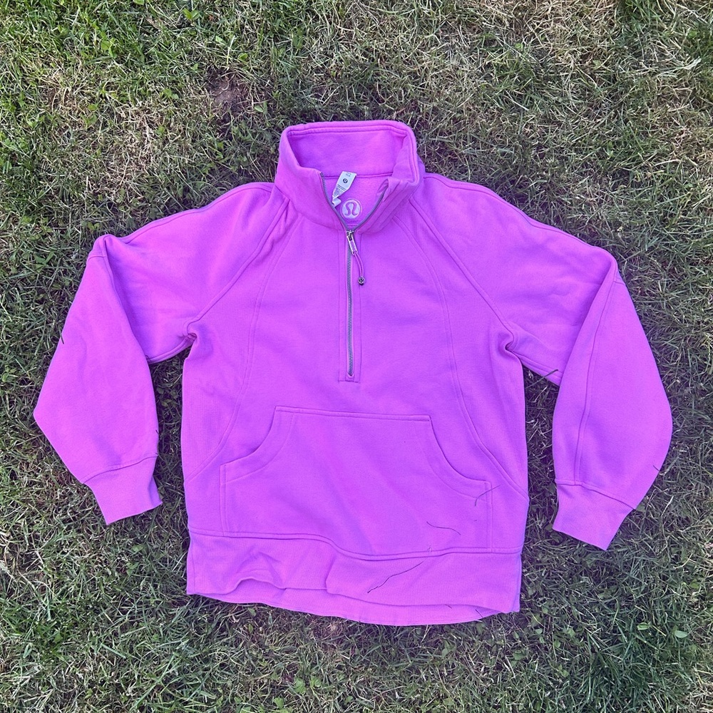 Lululemon Athletica Purple Sweatshirt Hoodie